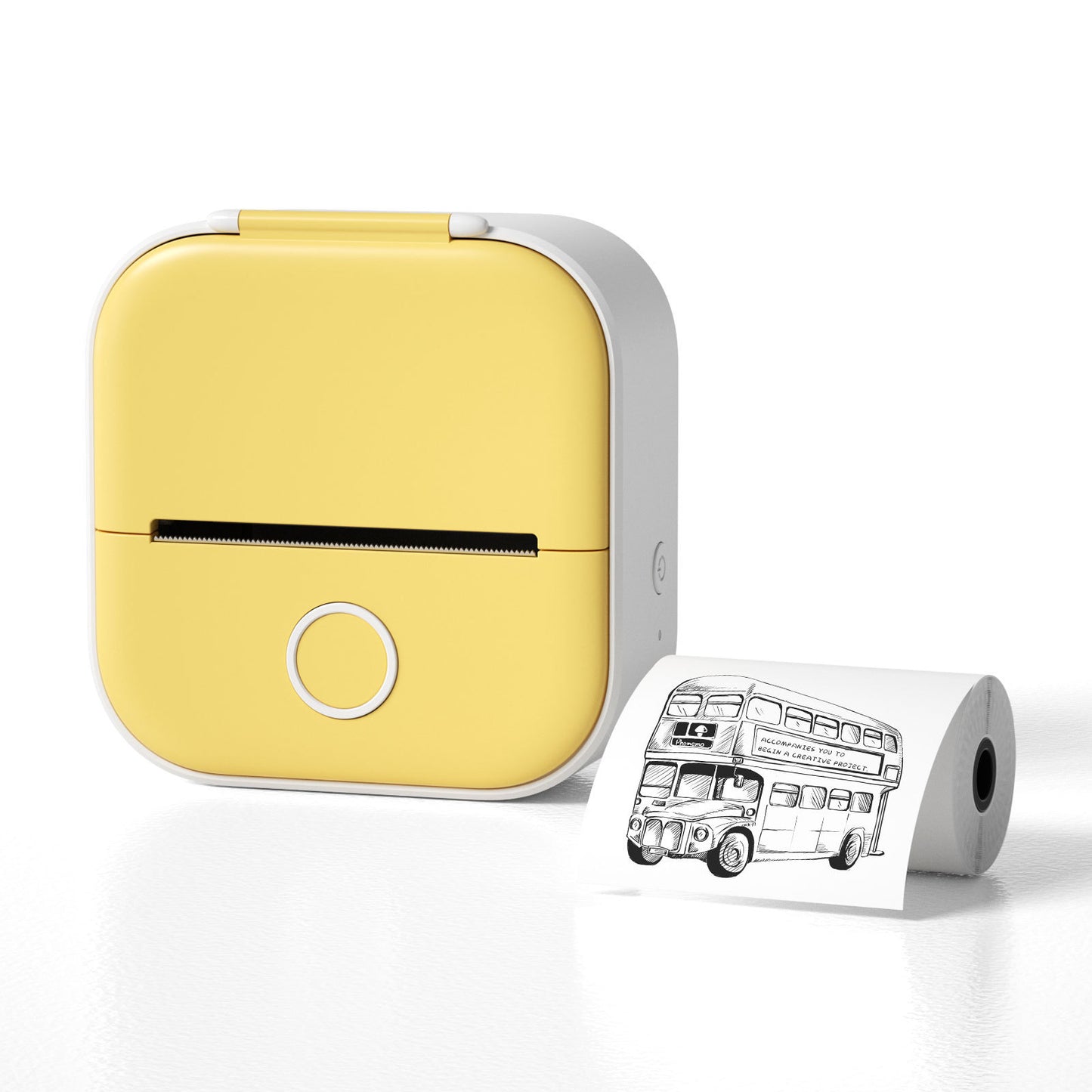 Portable Bluetooth Thermal Printer – Inkless Mini Sticker & Label Maker for Photos, Journaling & Small Business