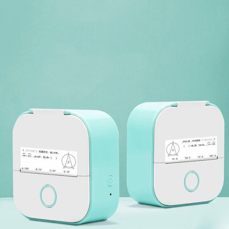 Portable Bluetooth Thermal Printer – Inkless Mini Sticker & Label Maker for Photos, Journaling & Small Business