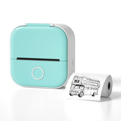 Portable Bluetooth Thermal Printer – Inkless Mini Sticker & Label Maker for Photos, Journaling & Small Business