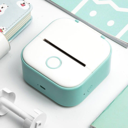 Portable Bluetooth Thermal Printer – Inkless Mini Sticker & Label Maker for Photos, Journaling & Small Business