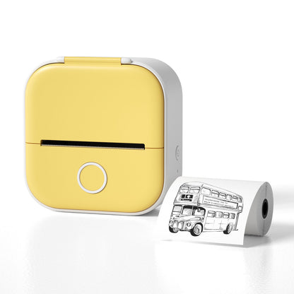Portable Bluetooth Thermal Printer – Inkless Mini Sticker & Label Maker for Photos, Journaling & Small Business